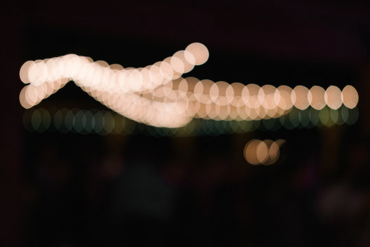 bokeh abstract background lights