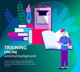 online training. mobile application development