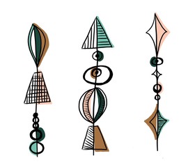 Midcentury arrow pattern2