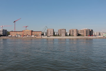 View on Meinz from Rhine river