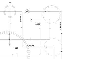 Abstract geometric connect lines and dots.Simple technology graphic background.Illustration Vector design Network and Connection concept.
