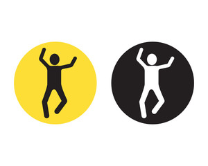 Joy Icon Logo Template