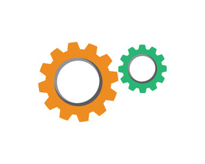 Gear Logo Template vector icon illustration