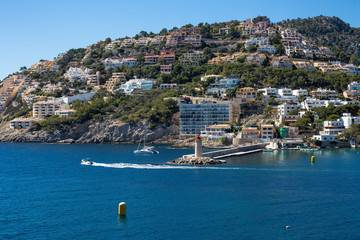 General view of port Andratx , Mallorca