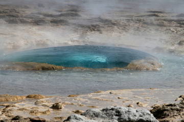 Geysir Blase