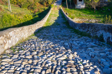 The Old Ottoman Mesi Bridge in Shkoder