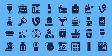 drink icon set