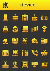 device icon set