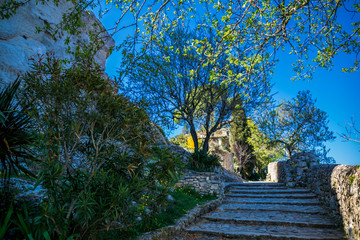 Aiguèze, Gard, Occitanie, France.