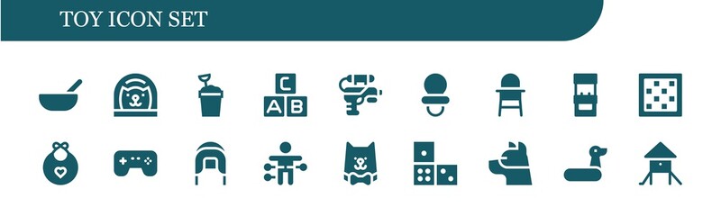 toy icon set