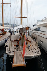 Obraz premium yachts in marina