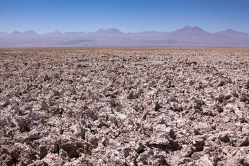 Salz Ablagerung Chile