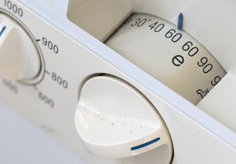 Old dirty washing machine