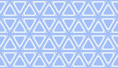 Vector illustration blue geometric abstract background