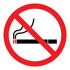 no smoking forbidden sign symbol logo cigarettes