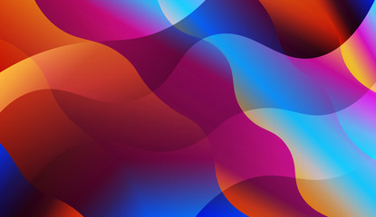 Abstract Shiny Waves. For Flyer, Brochure, Booklet And Websites Design Vector Illustration.