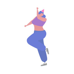 Women dancing and having fun at a birthday party