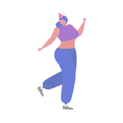 Fototapeta premium Women dancing and having fun at a birthday party