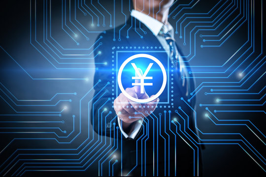 Yen Currency Business Banking Finance Technology Concept