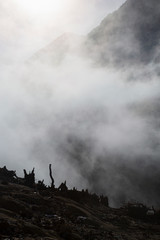 Berg Nebel