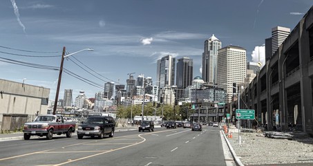 Naklejka premium Seattle