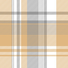Gold silver color check fabric texture seamless pattern