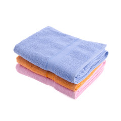Fototapeta na wymiar towel or bath towel on a background new.