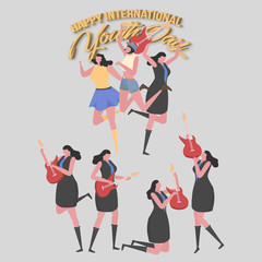 Collection of Happy International Youth Day Celebration