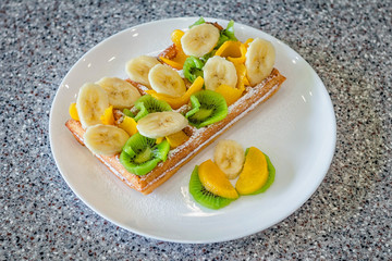  Delicious food in the restaurant