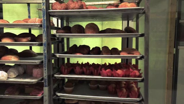 Still shot of traditional Mexican sweet bread. Pan dulce Mexicano.