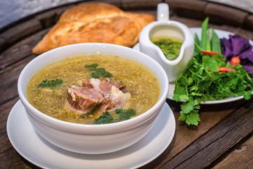  Delicious food in the restaurant