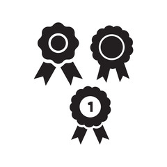 Rosette icon vector