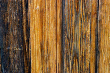 Fototapeta na wymiar Wooden background of vertical boards. Old wood plank texture background