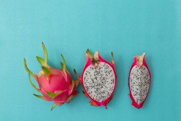dragon fruit tropical fruit of Asia.