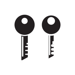 key icon design template vector
