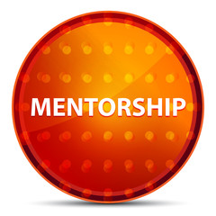 Mentorship Nightly Orange Round Button