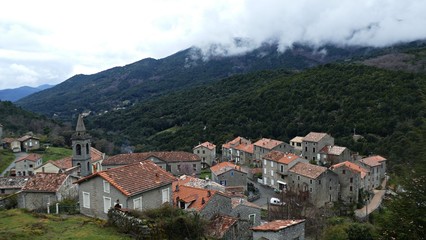 Fototapeta na wymiar Guitera-les-Bains Corsica