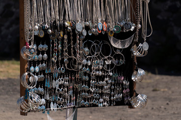 mexican jewellery for sale at the market