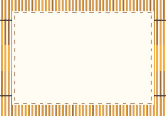 すだれ　ステッチフレーム