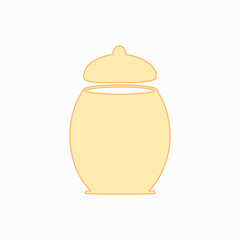 kitchenware icon. Flat isolated illustration for your web design.