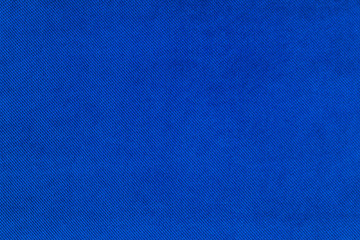 Blue texture of fabric from a textile material 