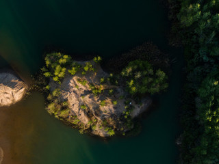  in Tula Oblast is the place Konduki, where the quarry with lakes