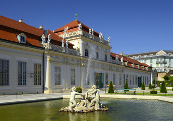 Vienna, Austria - Lower Belvedere Palace – Vienna is UNESCO World Heritage Site