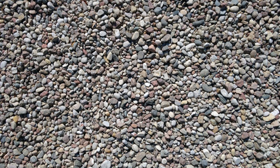 Pile of small gravel stones.