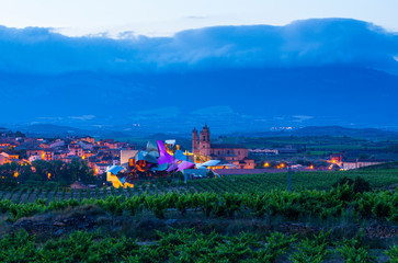 Elciego village, Wine region of la Rioja Alavesa, Alava, The Basque Country, Spain, Europe