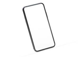 smartphone digital isolated white background