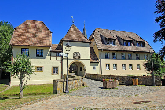 Bersenbr&uuml;ck: Torhaus des Klosters (1700, Niedersachsen)