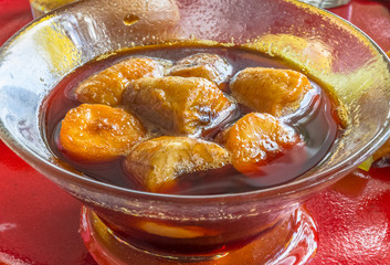 bananes flambées à la sauce caramel 