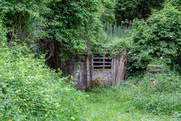 Shelter of field near of Corbera Rocks.