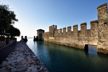 old castle and Italy